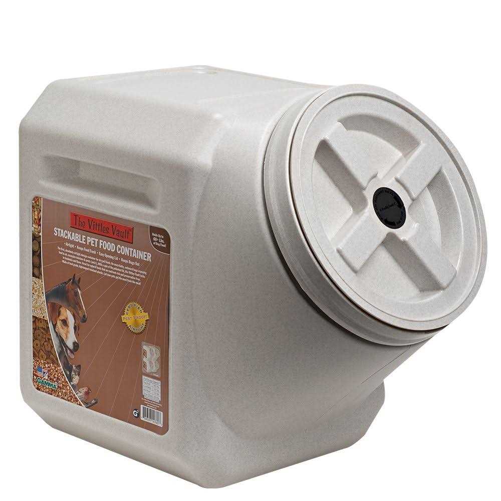 Gamma2 Vittles Vault Stackable Pet Food Storage Container - Healthber