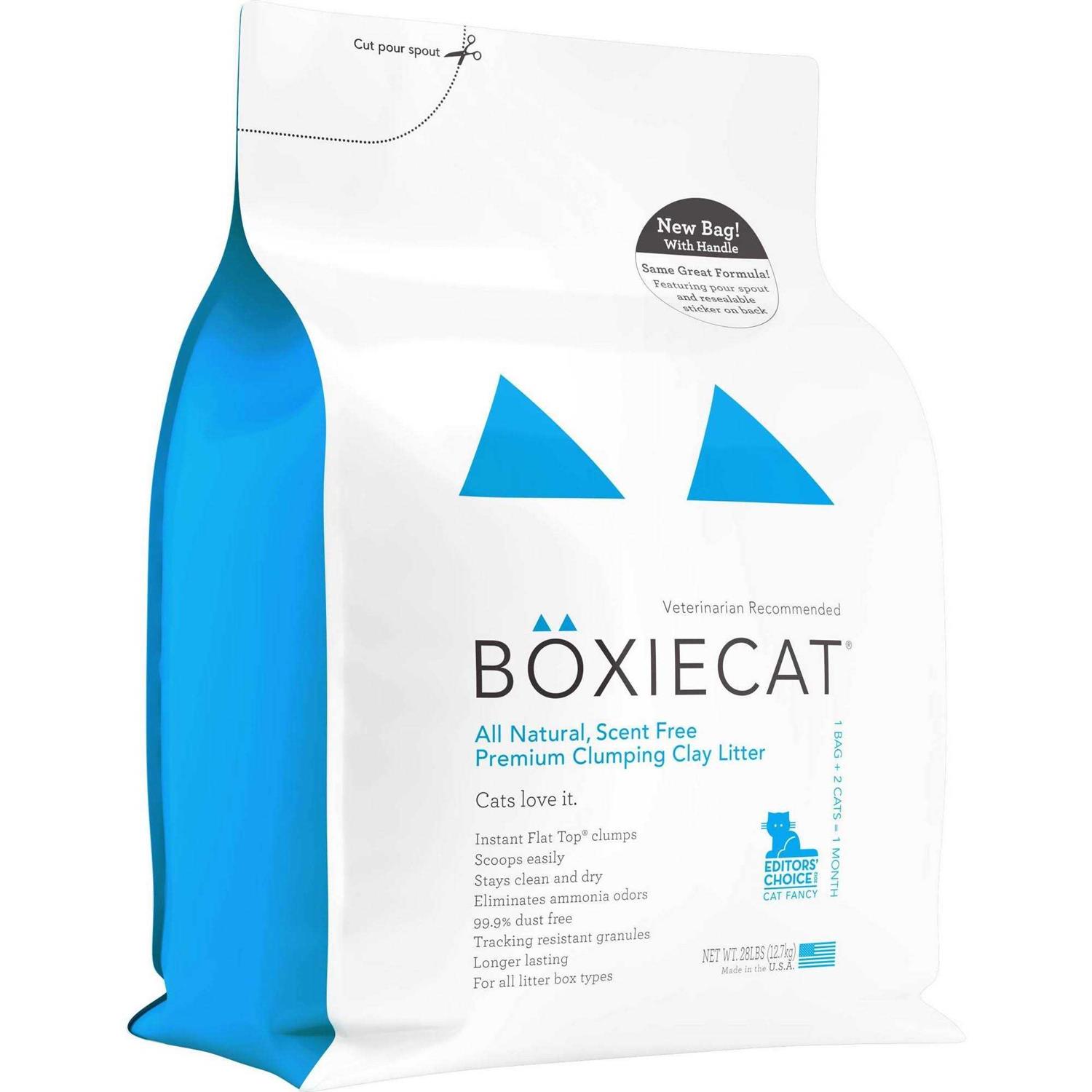 Boxiecat Cat Litter Premium Clumping Clay - Healthber