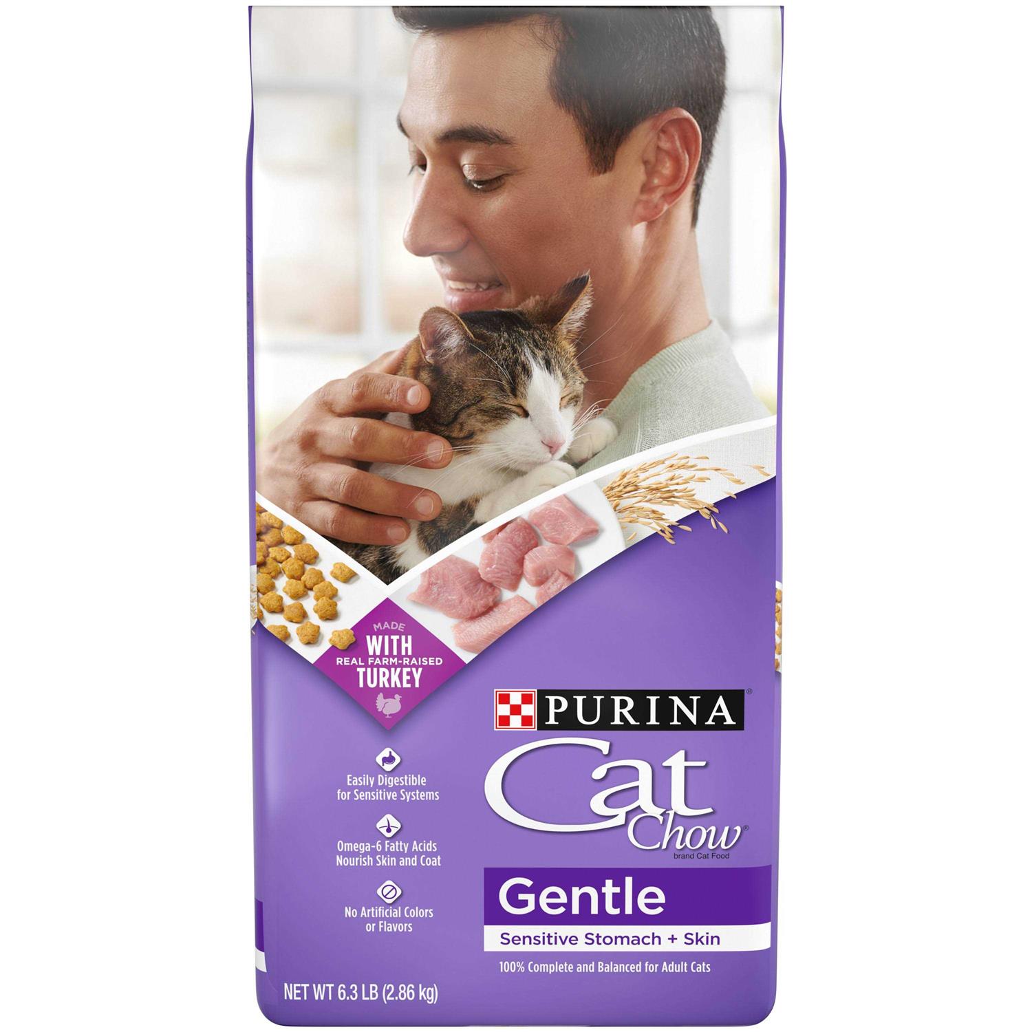Purina Cat Chow Gentle Dry Cat Food - Healthber