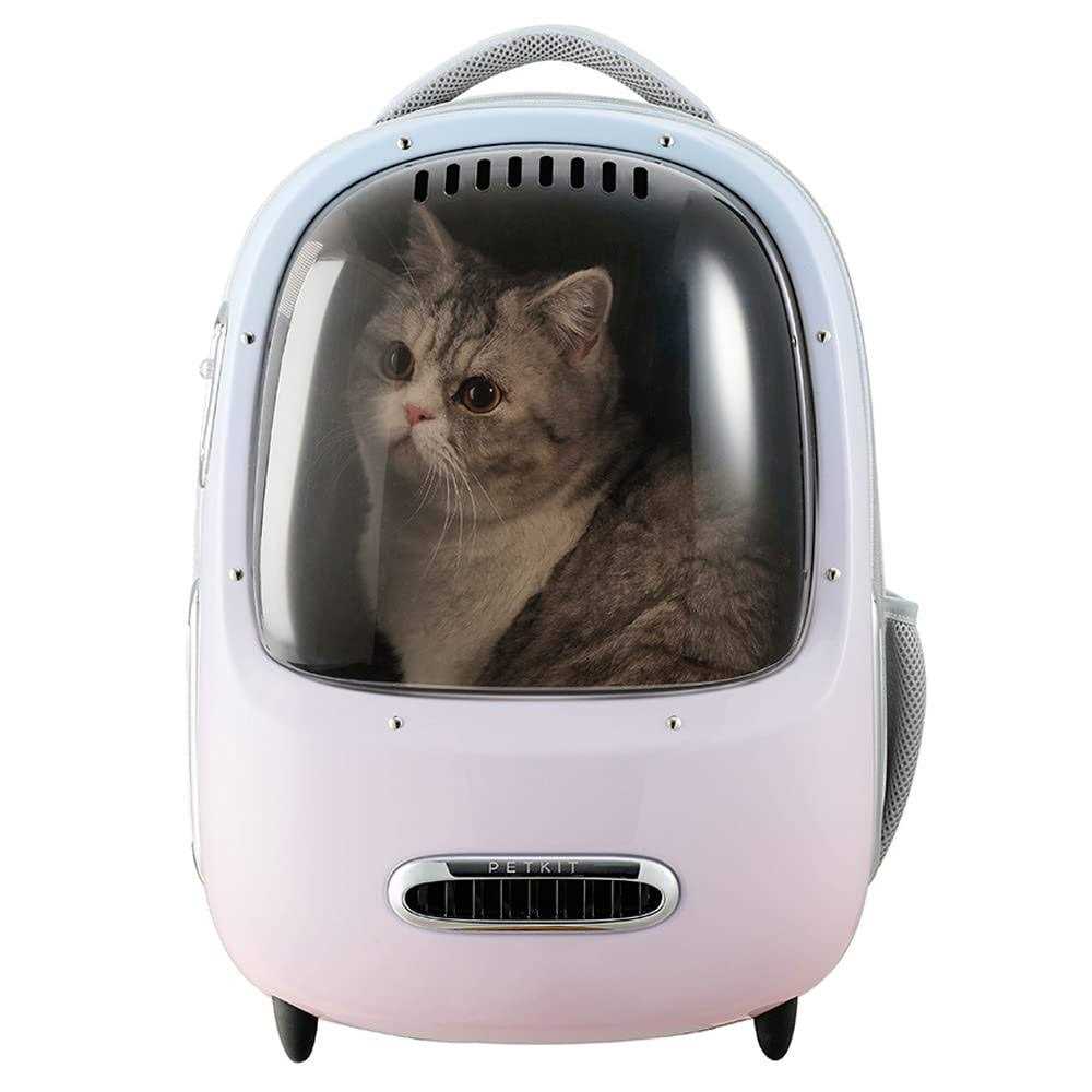 PETKIT Cat Backpack Carrier with Inbuilt Fan & Light - Healthber