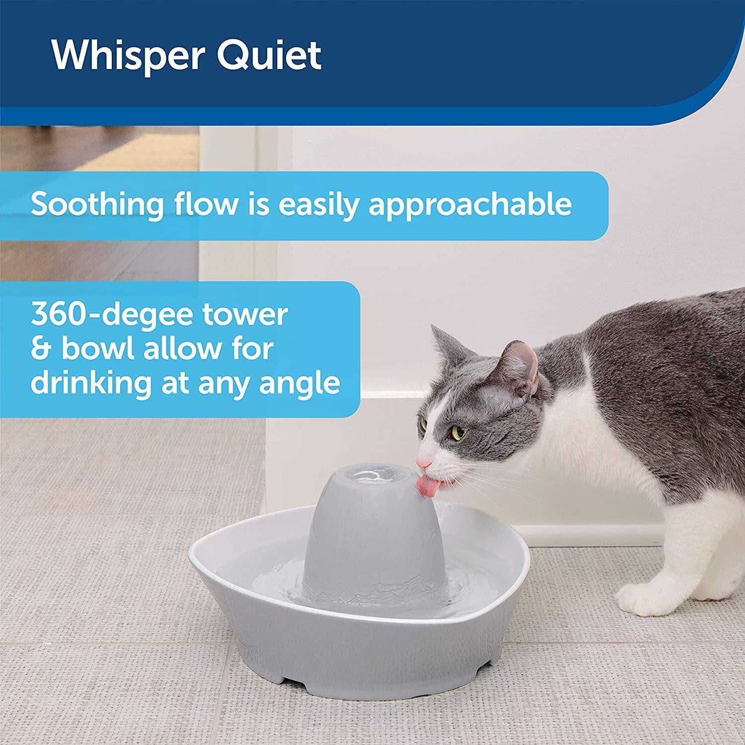 PetSafe Creekside Ceramic Pet Fountain - Healthber