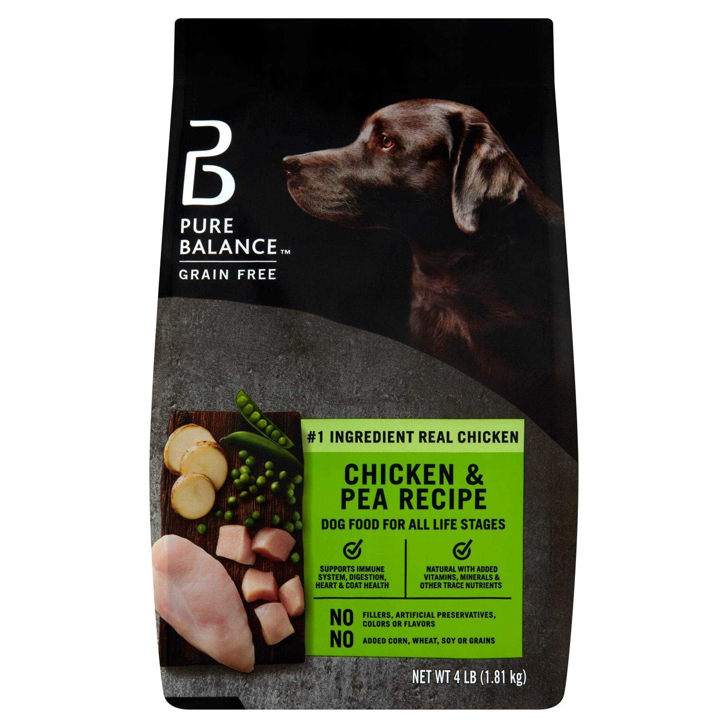 Pure Balance Chicken & Pea Recipe Dry Dog Food - Healthber