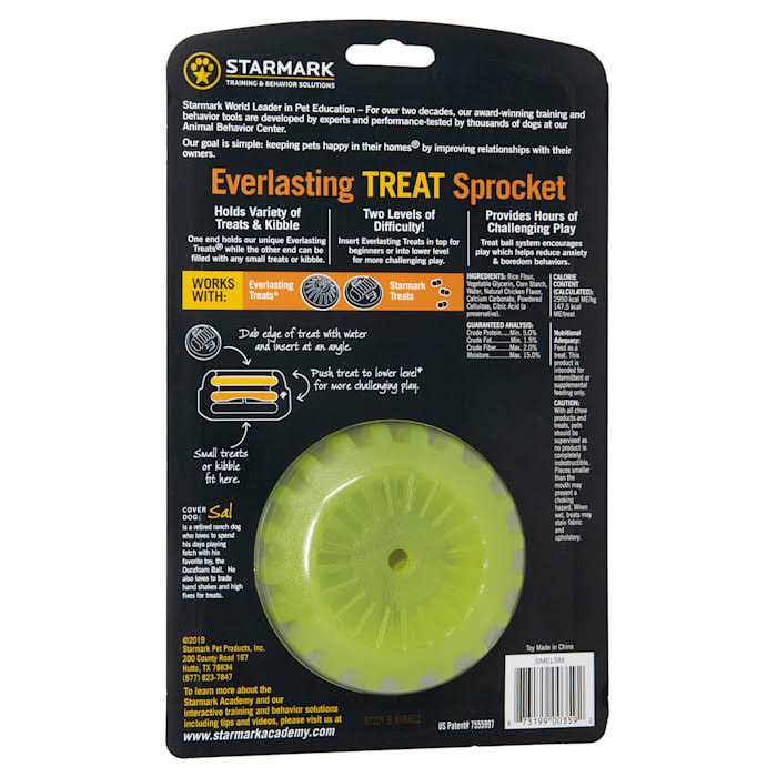 Starmark Everlasting Sprocket Treat - Healthber