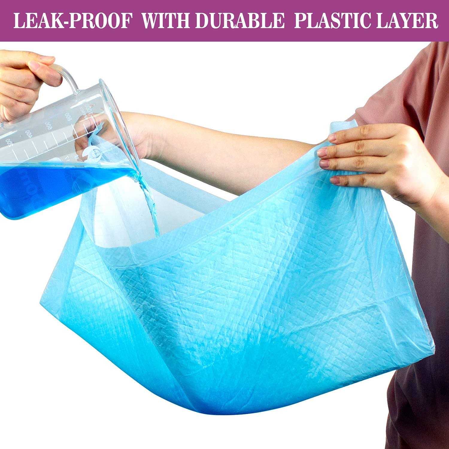 IMMCUTE Extra Large Dog Pee Pads Large Puppy Pee Training Pads Super Absorbent & Leak-Proof - Healthber