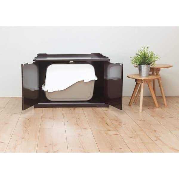 TRIXIE Wooden Pet House XL and Litter Box - Healthber