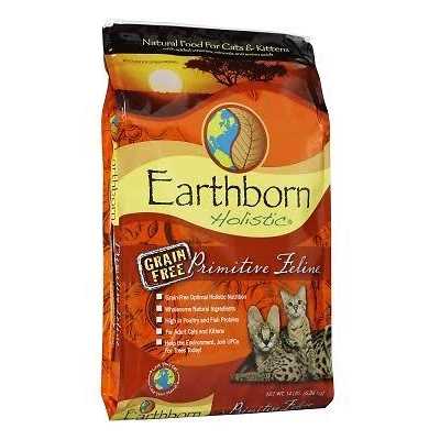 Earthborn Holistic Primitive Feline Dry Food - Healthber