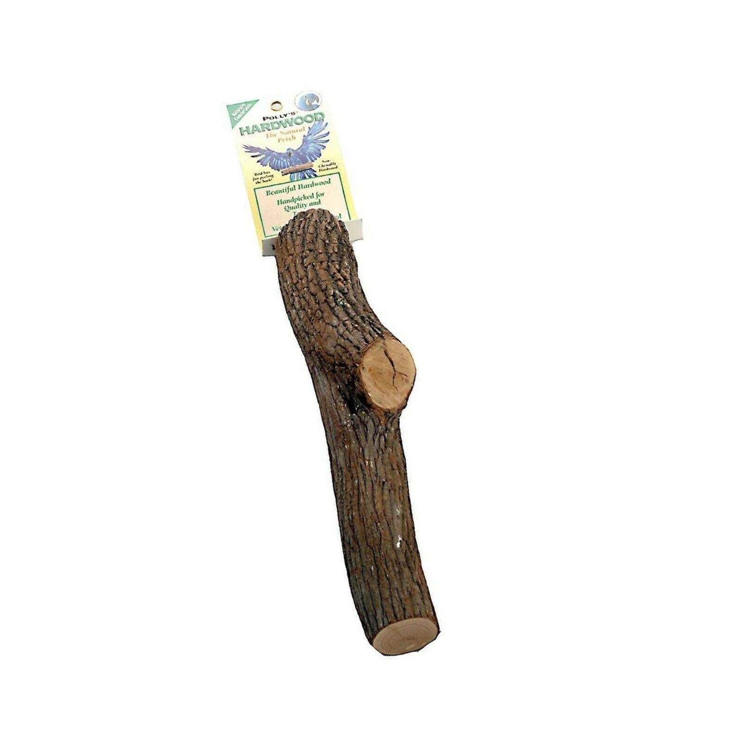 Pollys Hardwood Bird Perch - Healthber