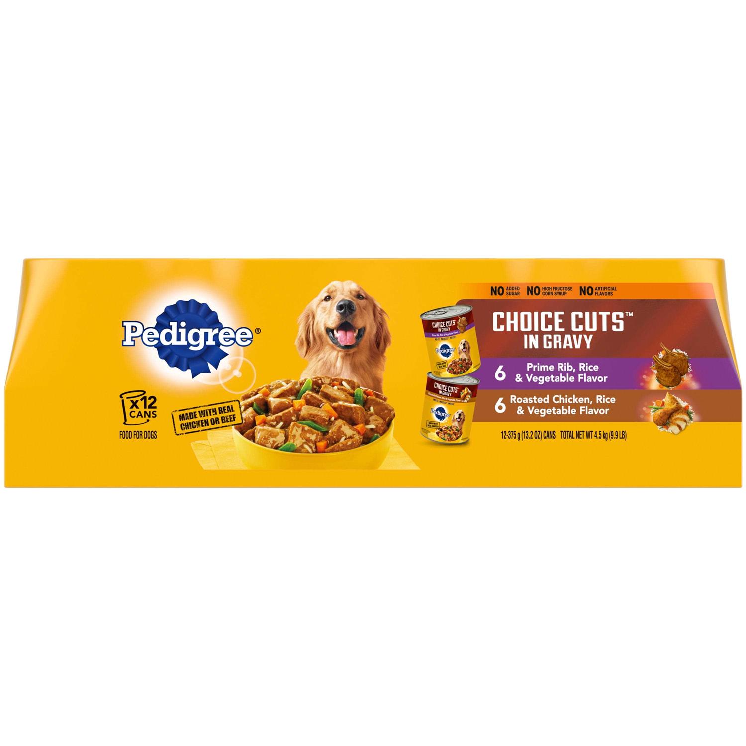 Pedigree Choice Cuts Gravy Wet Dog Food Variety Pack - Healthber