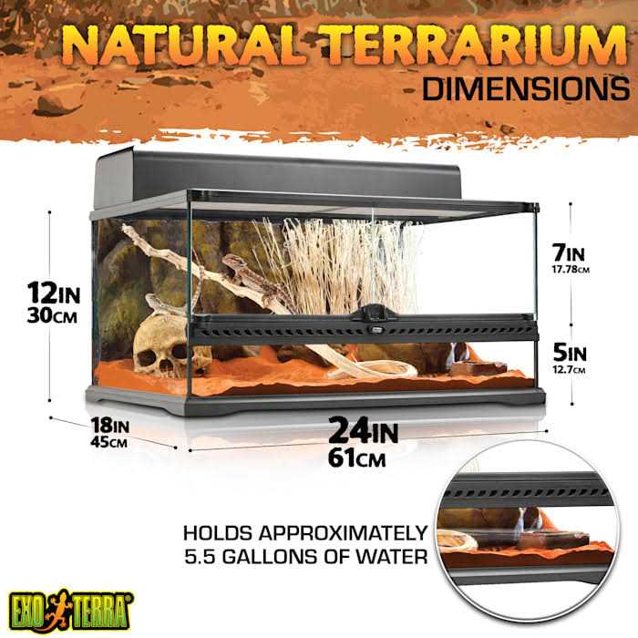 Exo Terra Glass Terrarium - Healthber