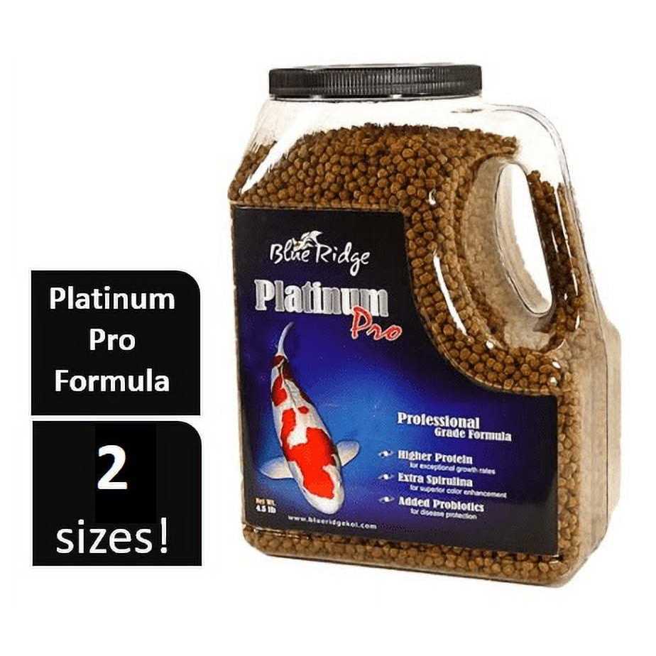 Blue Ridge Platinum Pro Koi Food 4.5 lbs - Healthber