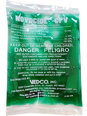 Novocide CPV, 12 Pack - One-Step Disinfectant Cleaner - Healthber