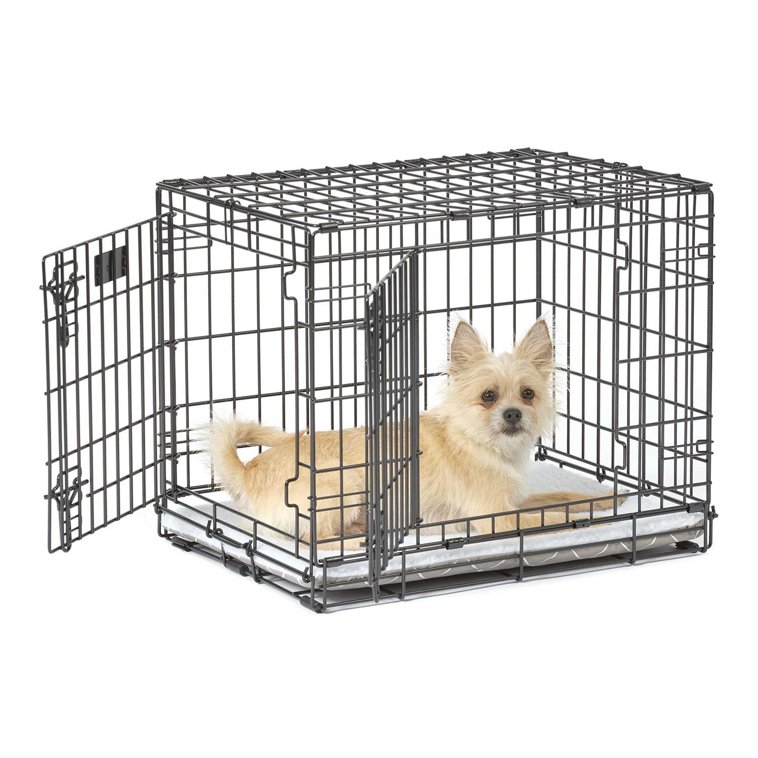 Midwest Homes for Pets Quiet Time Reversible Crate Pan Cover - Healthber