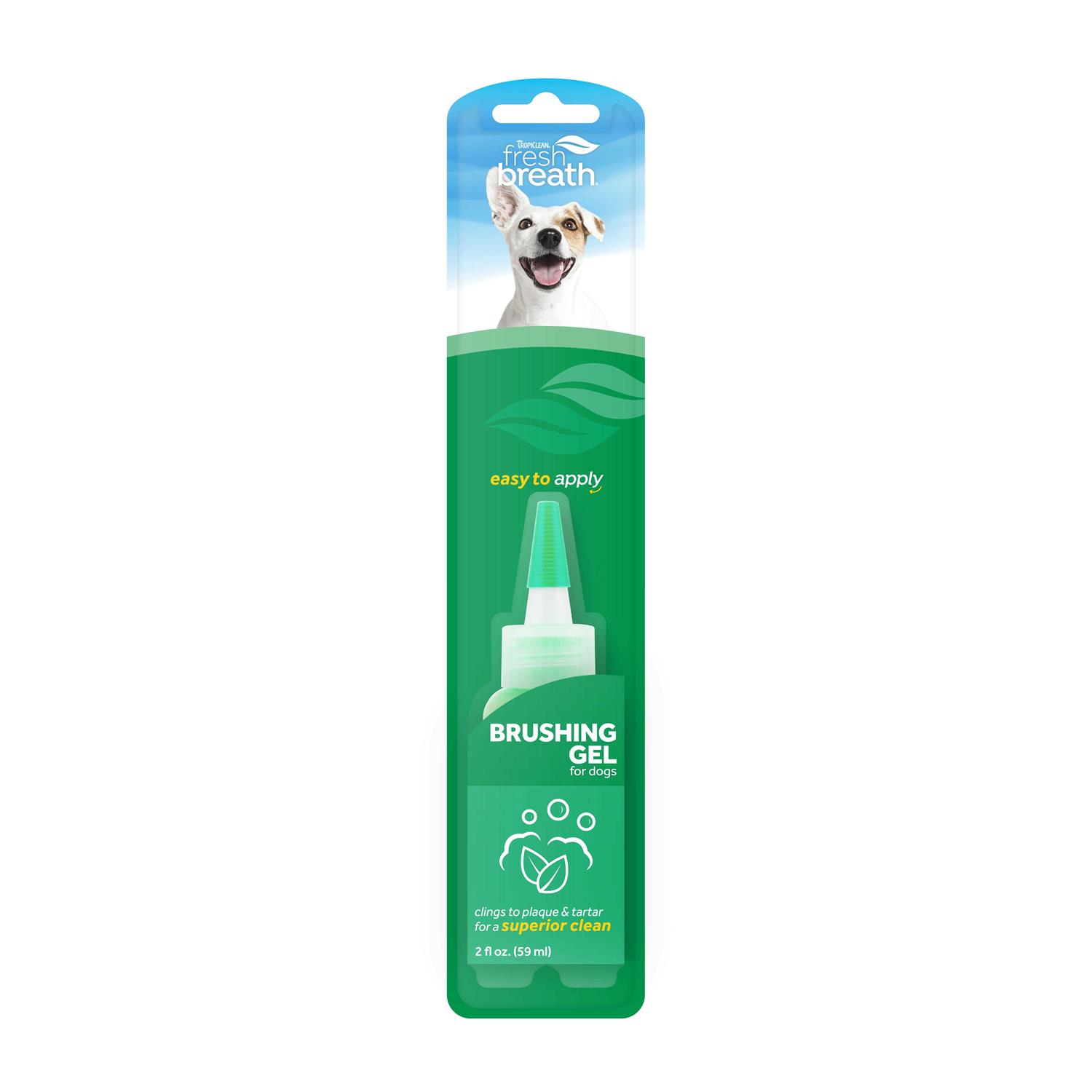 Tropiclean Fresh Breath Brushing Gel for Dogs - Healthber