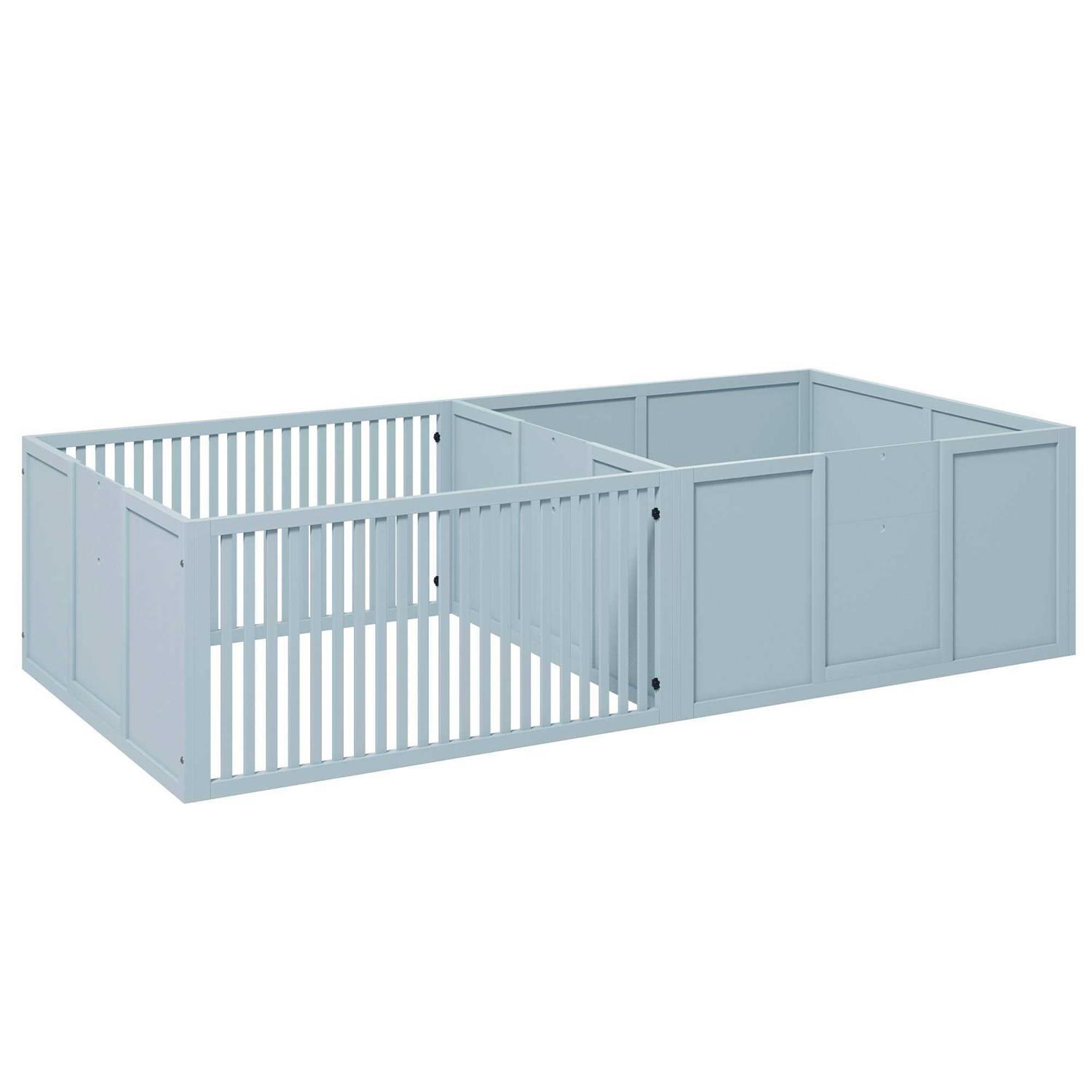 Pawhut 81 x 40 Whelping Box for Dogs Built for Mother’s Comfort - Healthber
