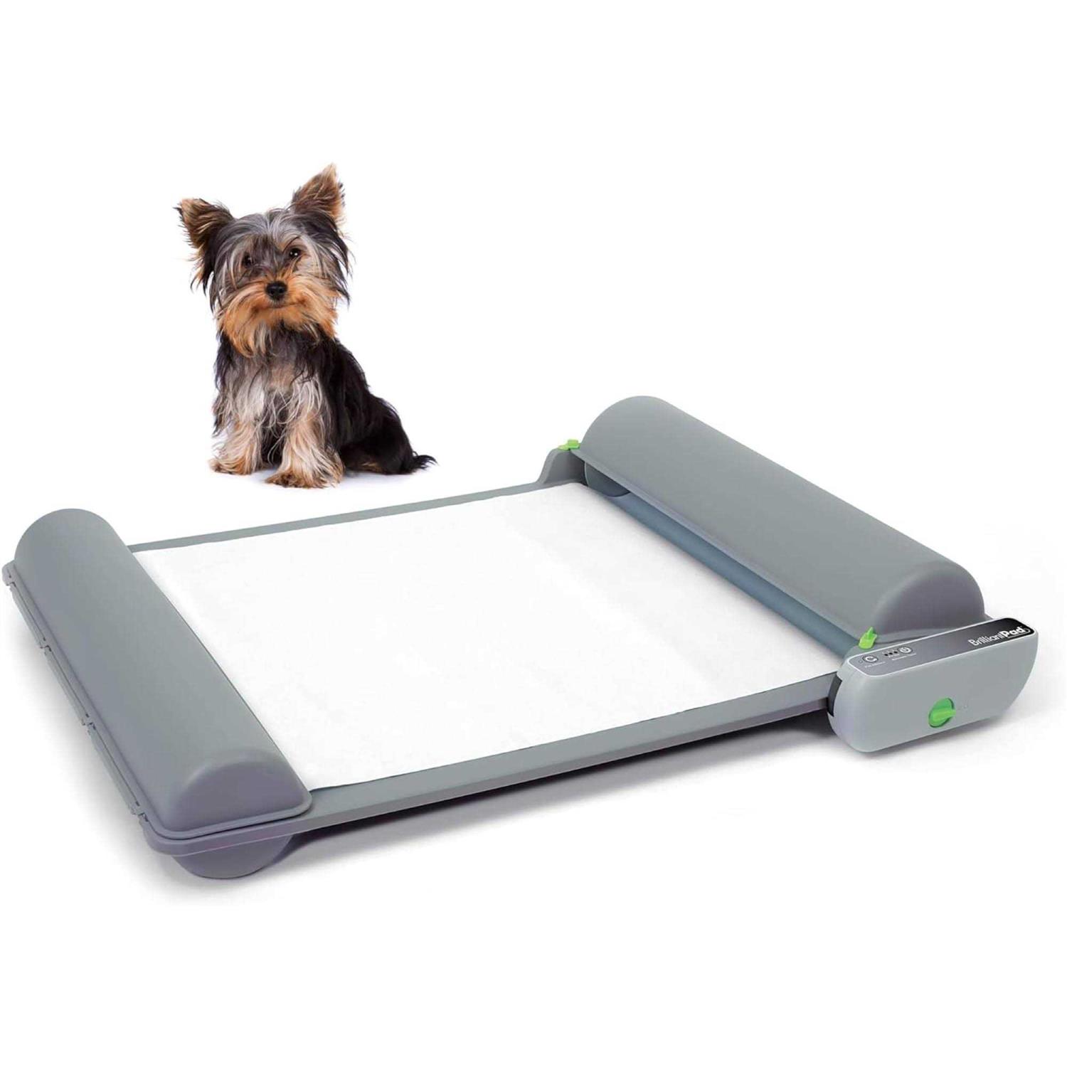 BrilliantPad Self-Cleaning, Automatic Indoor Dog Potty for Puppies and Small Dogs - Healthber