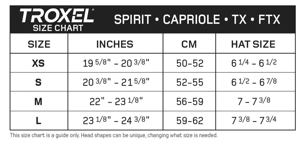 Troxel Spirit Riding Helmet, Prints - Healthber
