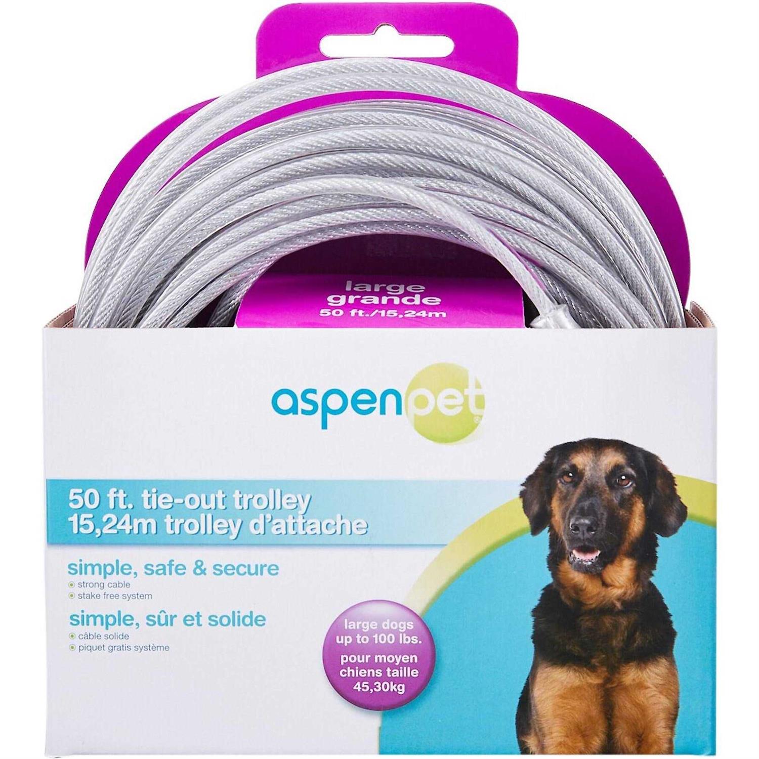 Aspen Pet Trolley Tie-Out - Healthber