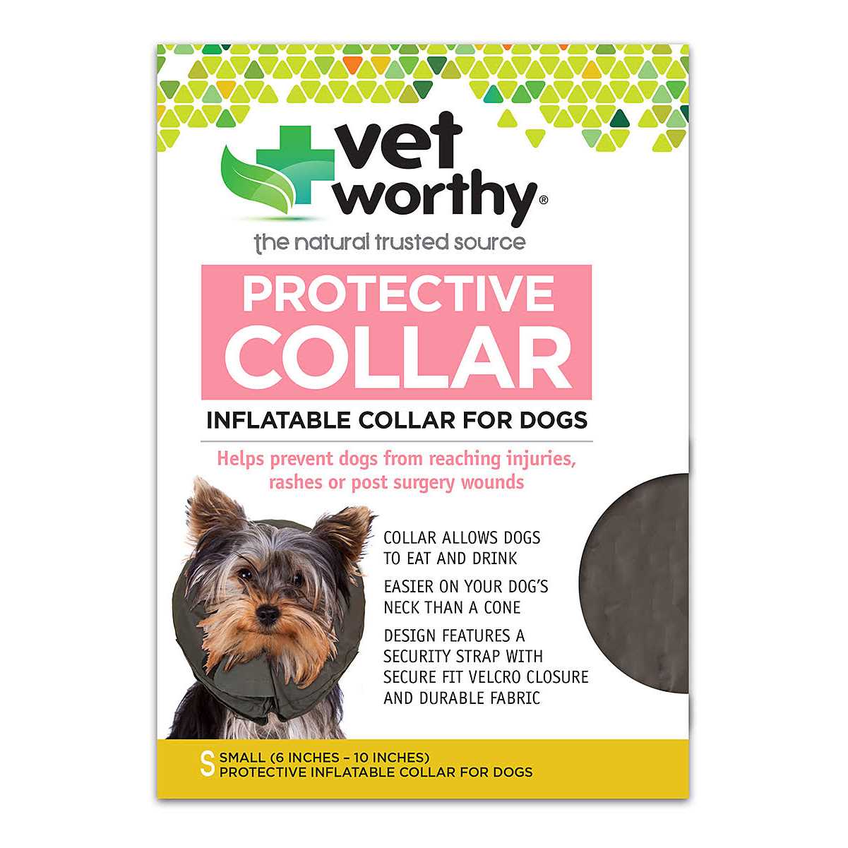 Vet Worthy Inflatable Protective Dog Collar - Healthber