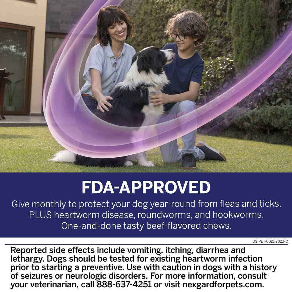 NexGard Plus Chewables for Dogs 33.1-66 lbs - Healthber