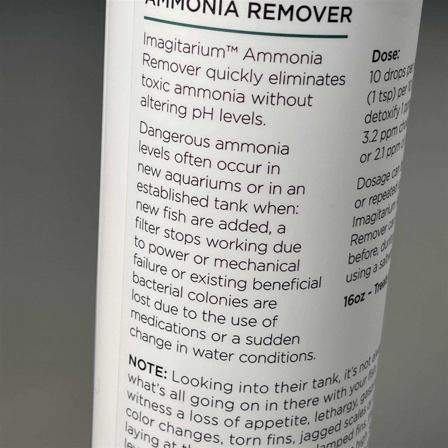 Imagitarium Ammonia Remover - Healthber