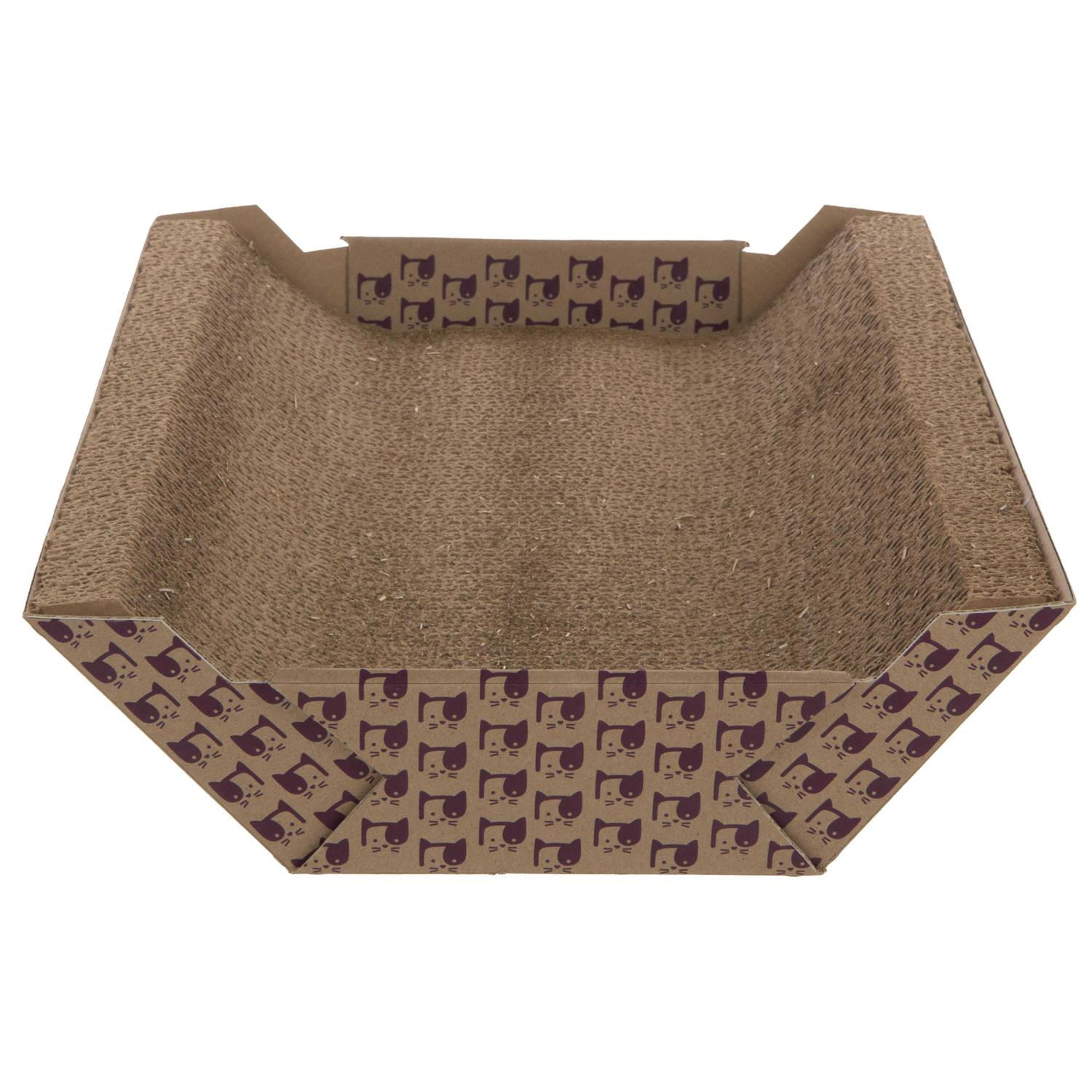 SmartyKat Super Scratcher Chaise Catnip-Infused Corrugate Cat Scratcher & Lounge - Healthber