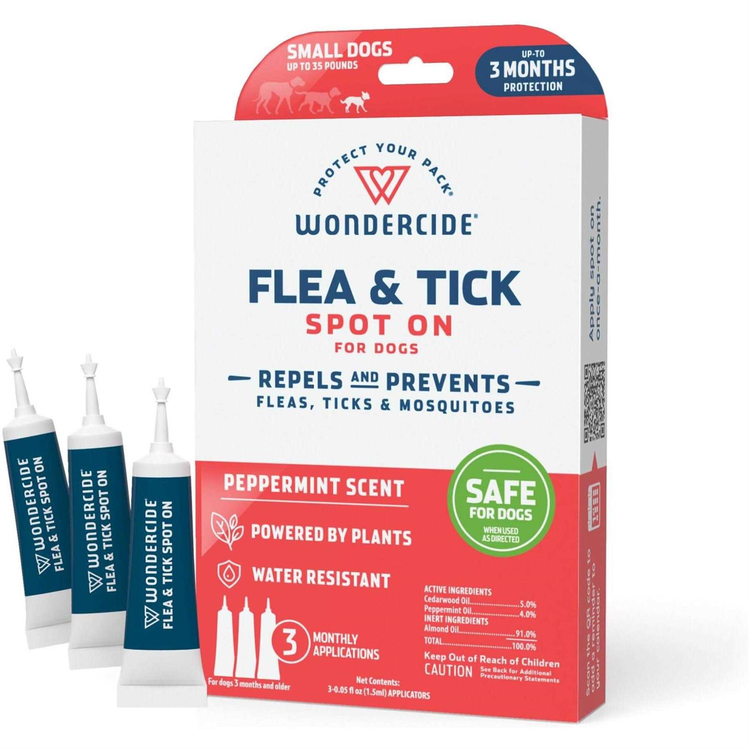 Wondercide Flea & Tick Spot On for Dogs - Healthber