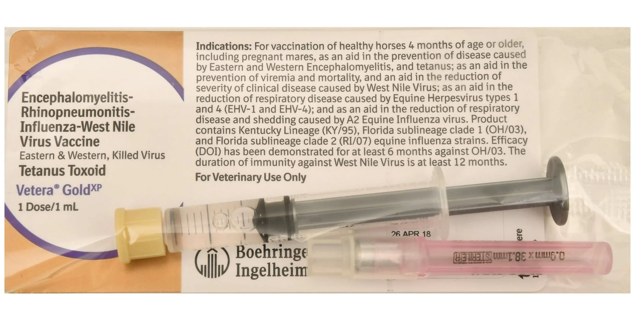 Vetera Gold XP, Single Dose - Healthber