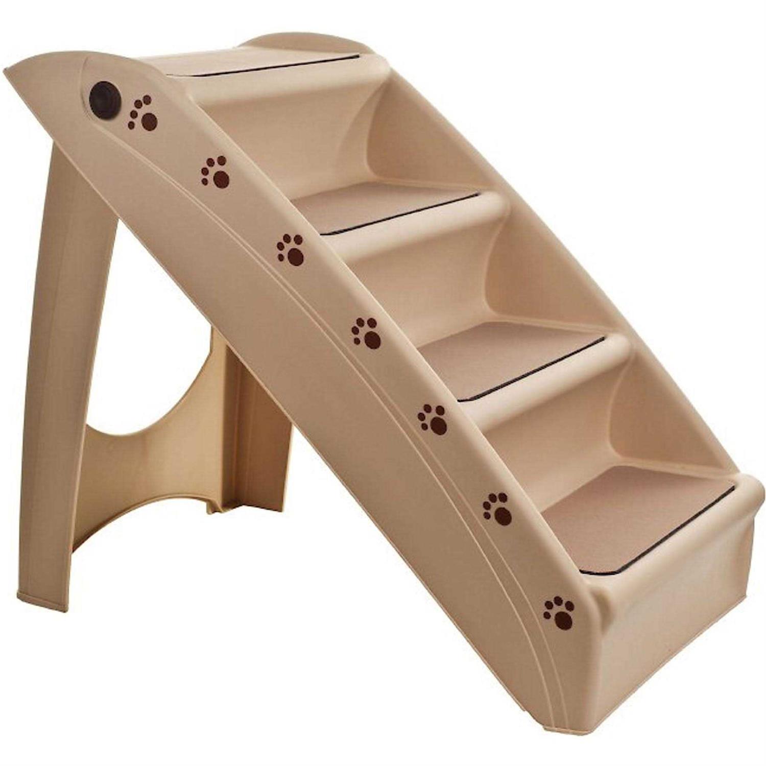 Pet Adobe Folding Stairs for Pets - Healthber