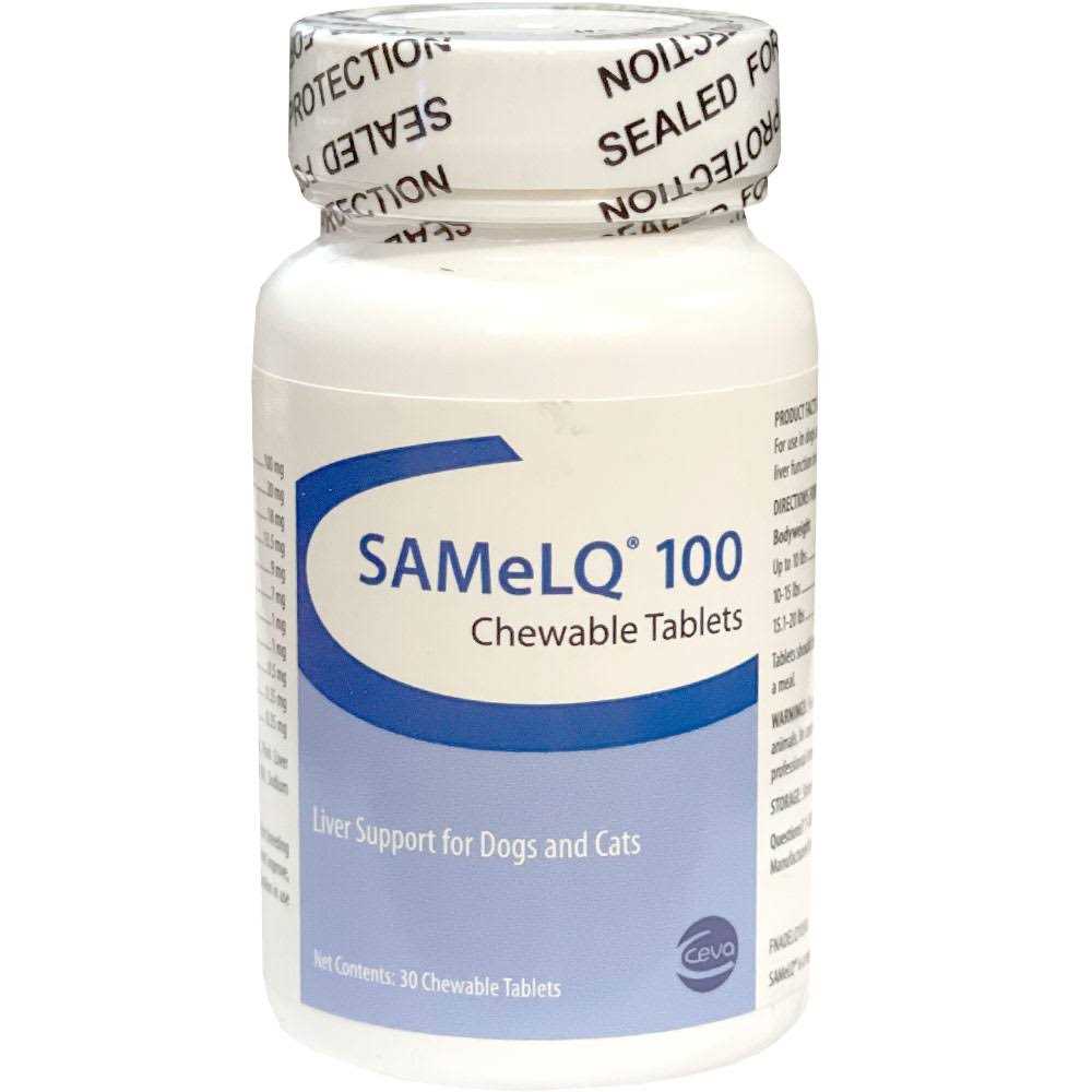 SAMeLQ 100mg 30 Chewable Tablets - Healthber