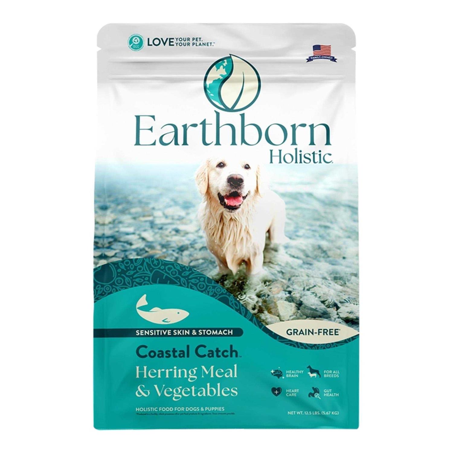 Earthborn Holistic Coastal Catch Grain Free Dry Dog Food - Healthber
