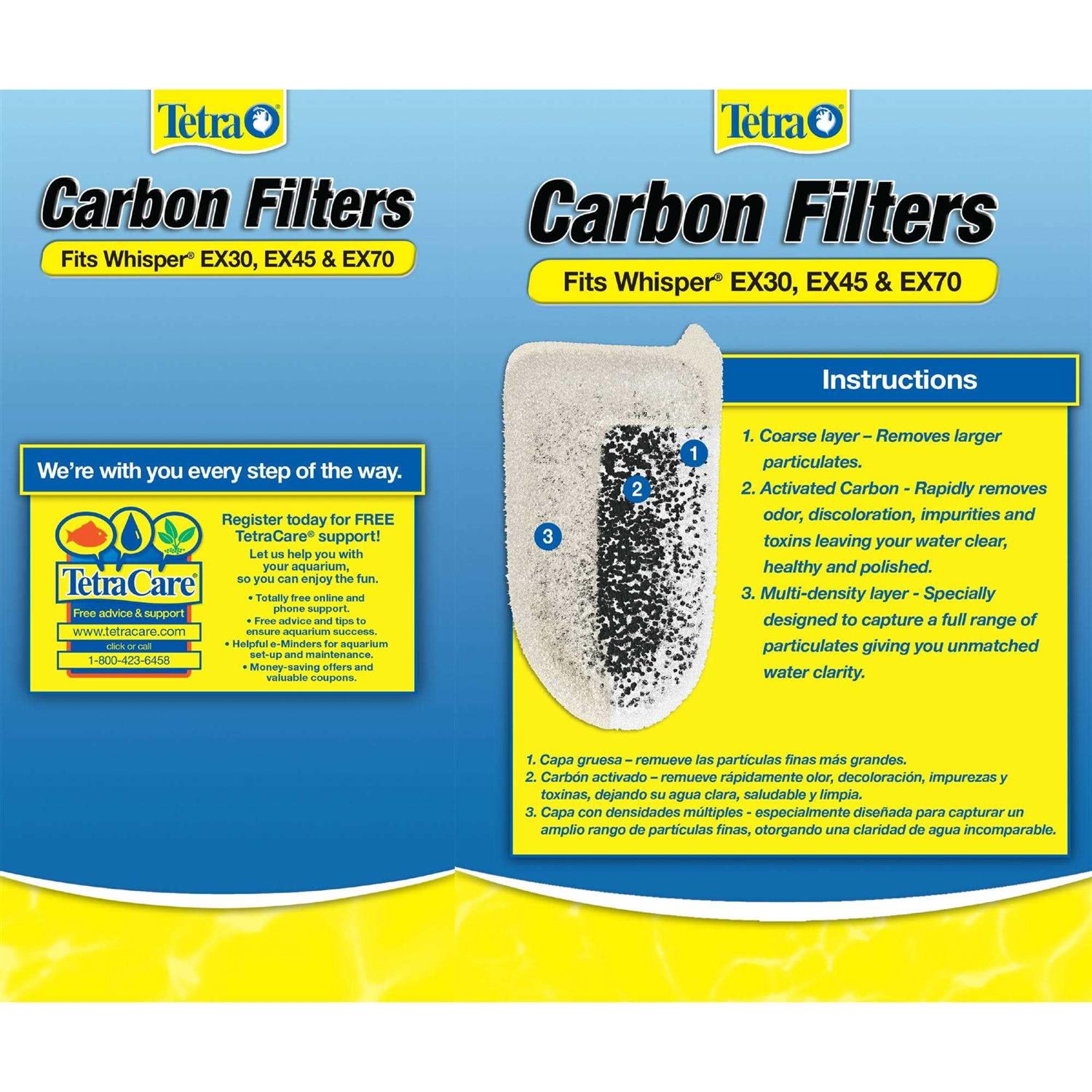 Tetra Whisper EX Carbon Filter - Healthber