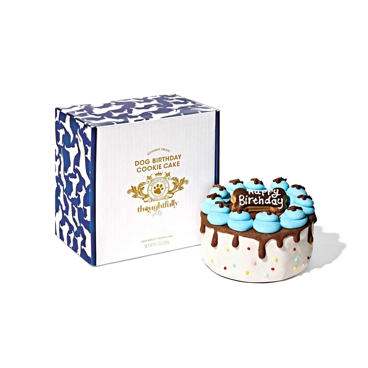 Thoughtfully Pets Dog Happy Birthday Mini Cookie Cake - Healthber
