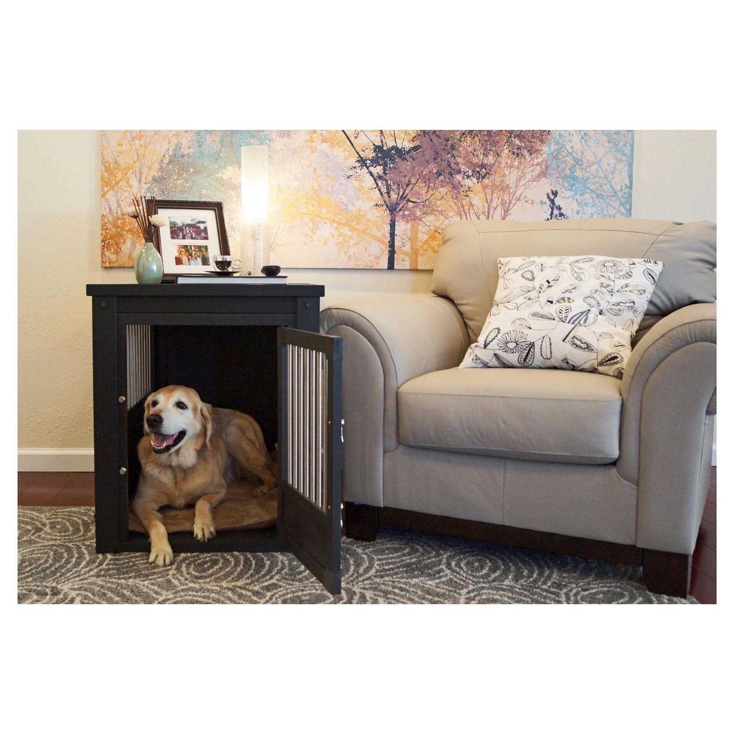 New Age Pet ecoFLEX Dog Crate End Table - Healthber
