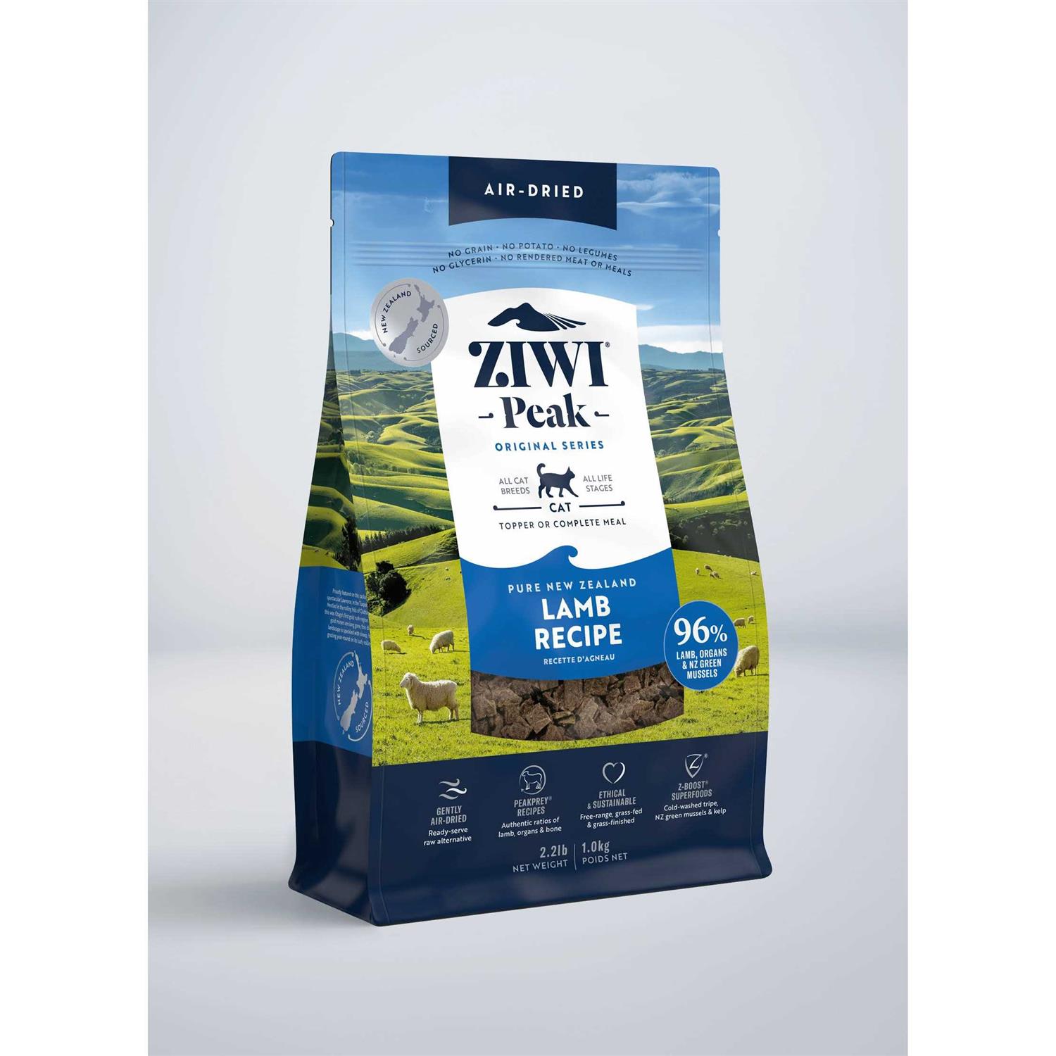 Ziwi Peak Air-Dried Cat Food Lamb - Healthber