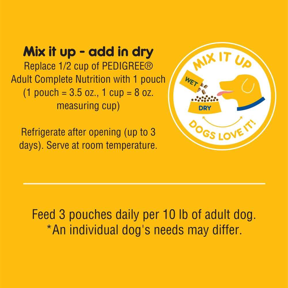 Pedigree Wet Dog Food Chopped Ground Dinner - Healthber