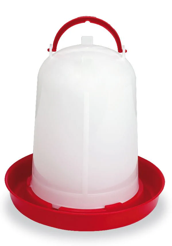 Economy Plastic Chicken Waterer, 1.5 Liters - Healthber