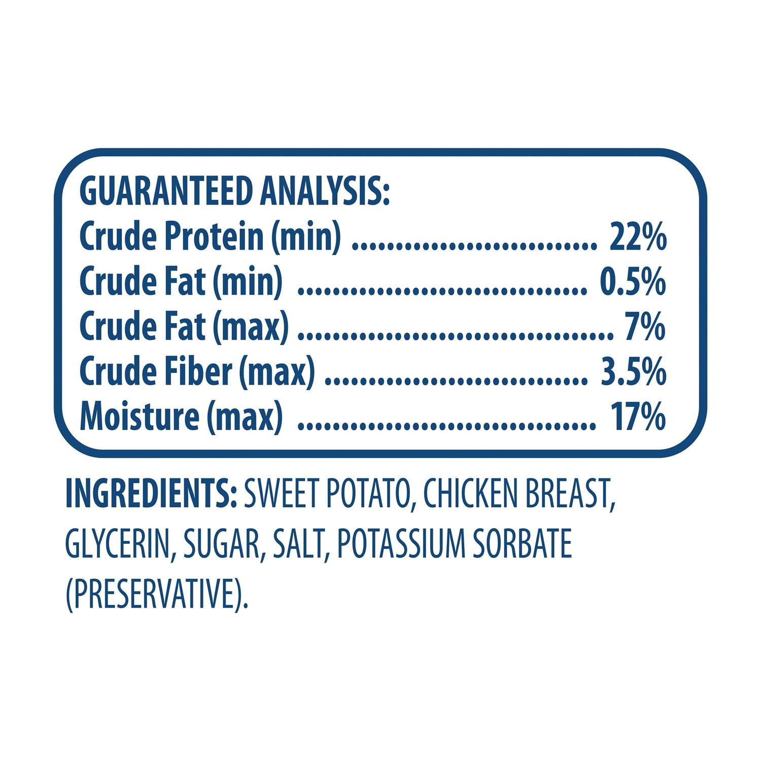 Golden Rewards Sweet Potato Wrapped with Chicken Dog Treats - Healthber