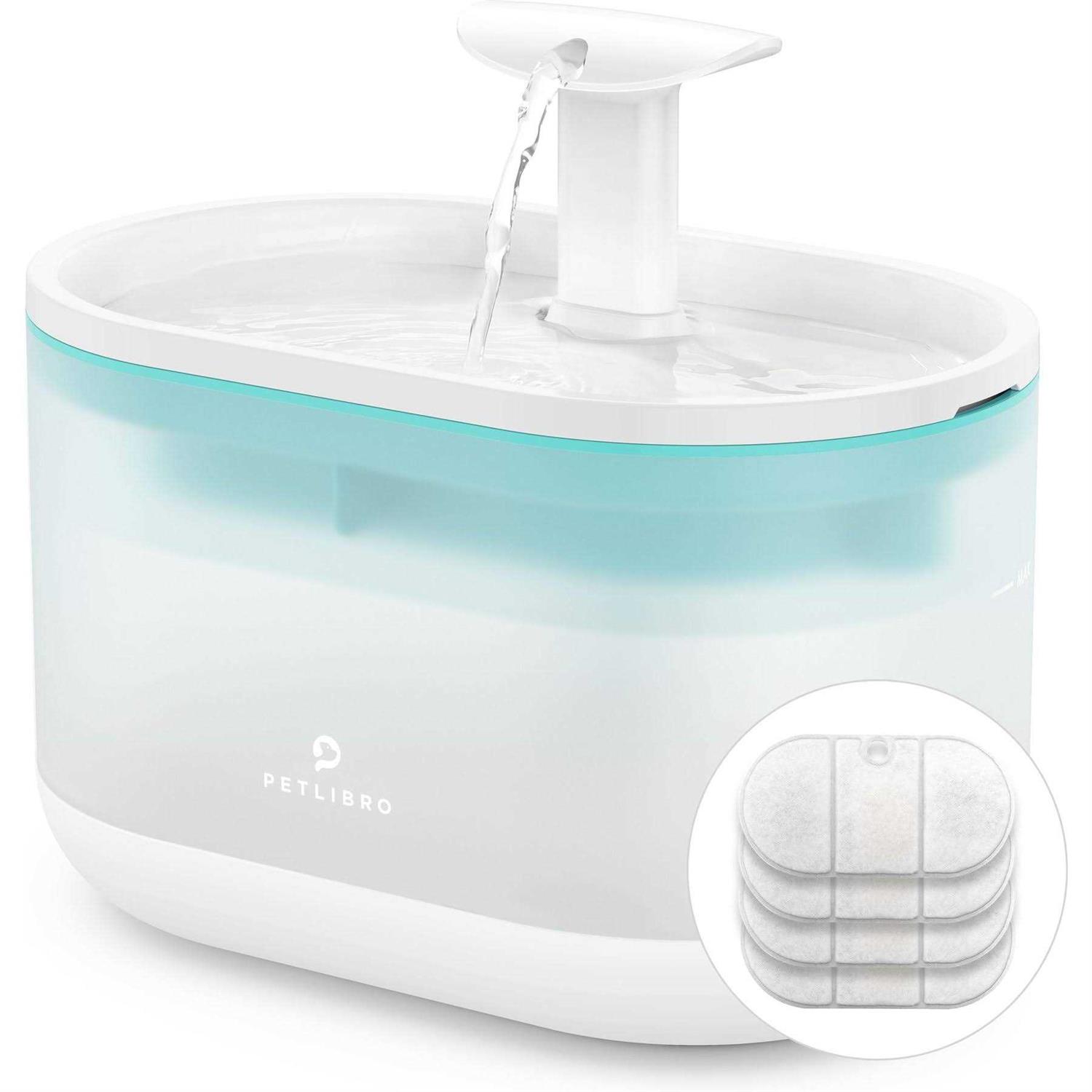 Petlibro Capsule Automatic Dog & Cat Water Fountain - Healthber