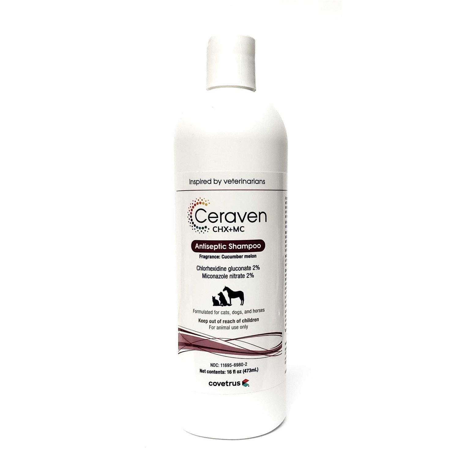 Ceraven/ CeraSoothe CHX+MC Antiseptic Shampoo 16 oz - Healthber