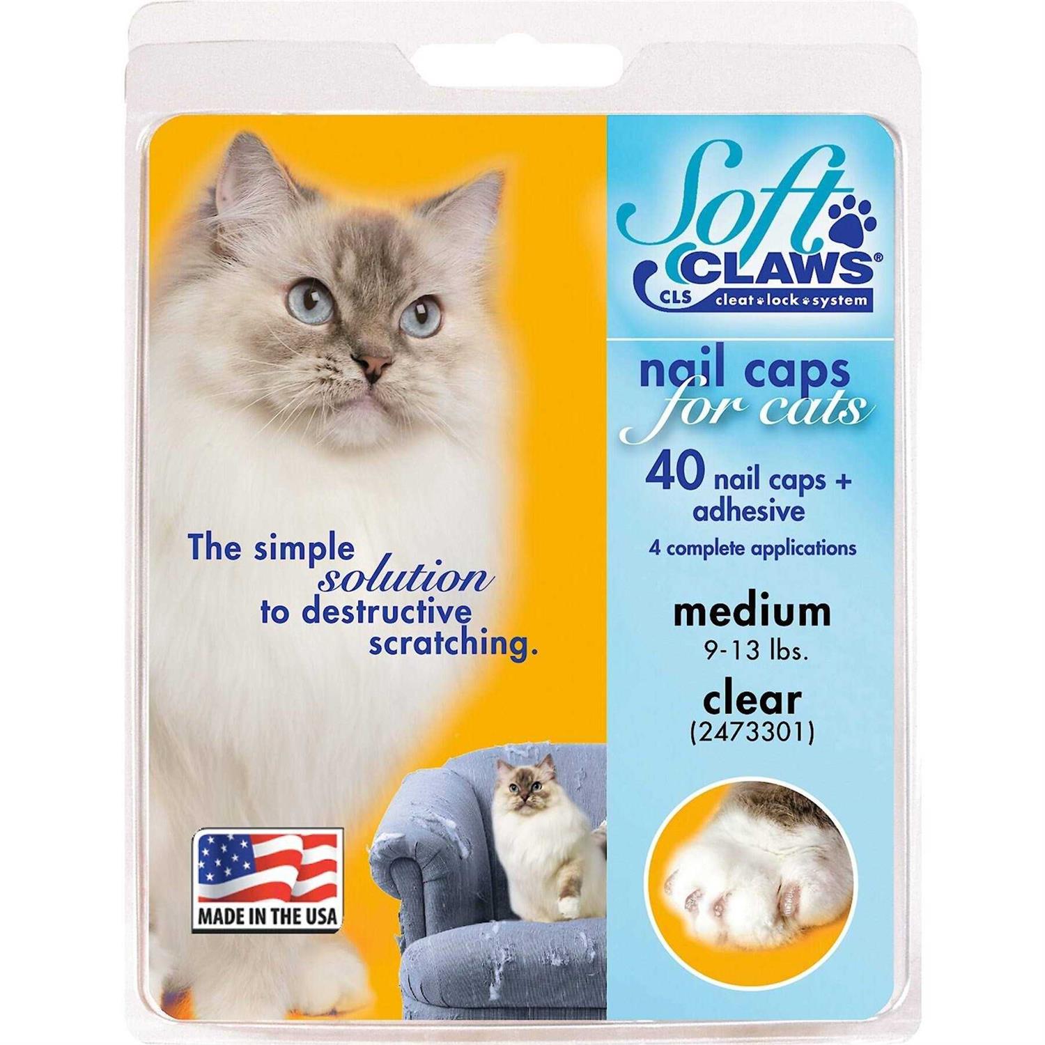 Soft Claws Nail Caps for Cats - Healthber