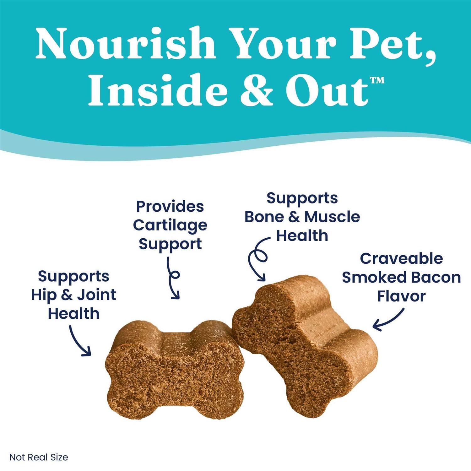 Solid Gold Leaps & Hounds Soft Chews Glucosamine Chondroitin Joint Supplement for Dogs - Healthber