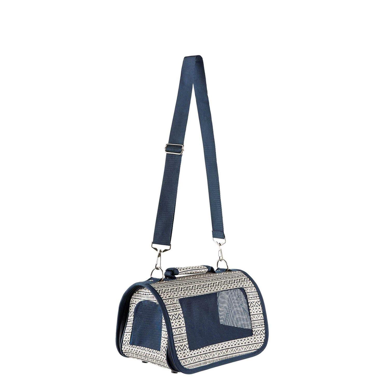 Full Cheeks Small Pet Cloth Transport and Travel Carrier - Healthber