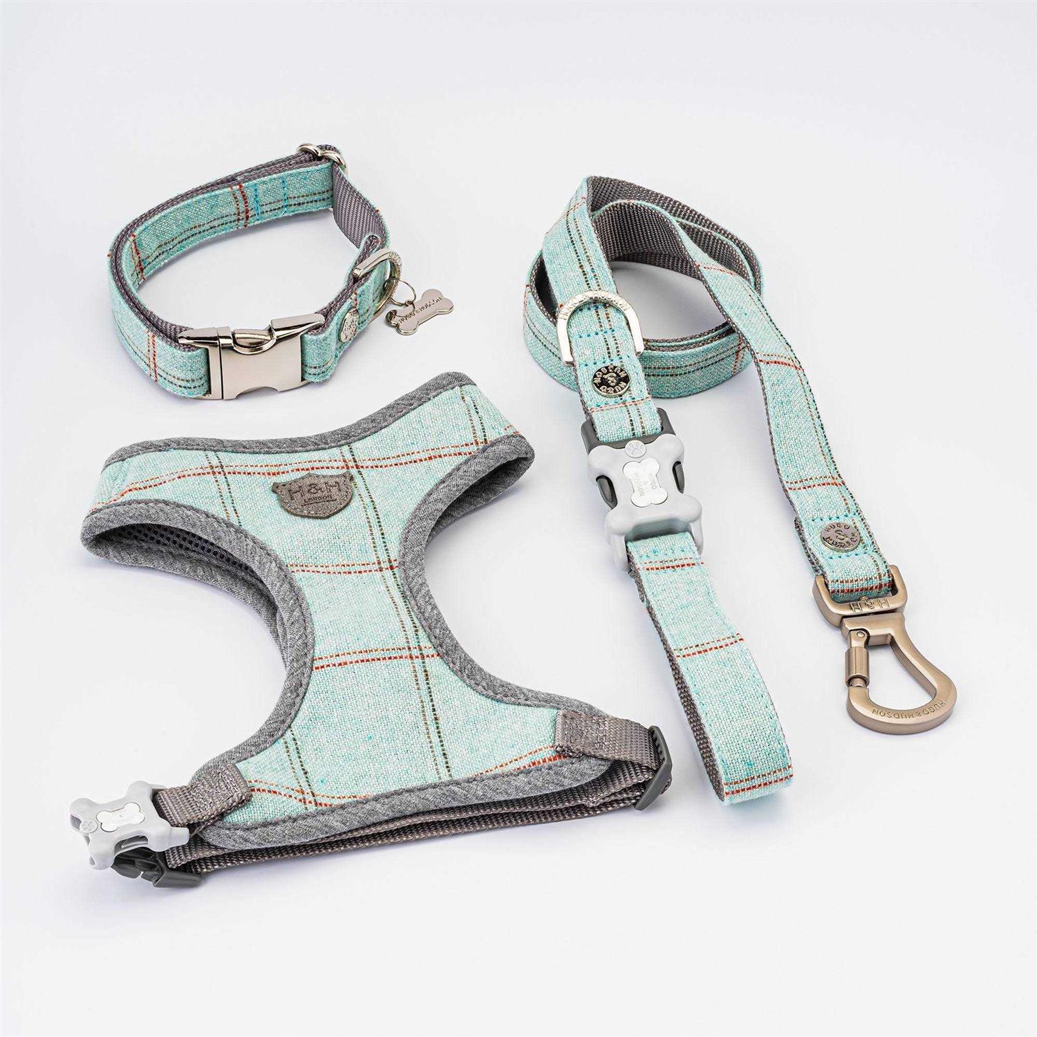 HUGO & HUDSON Tweed Dog Harness Vest - Healthber