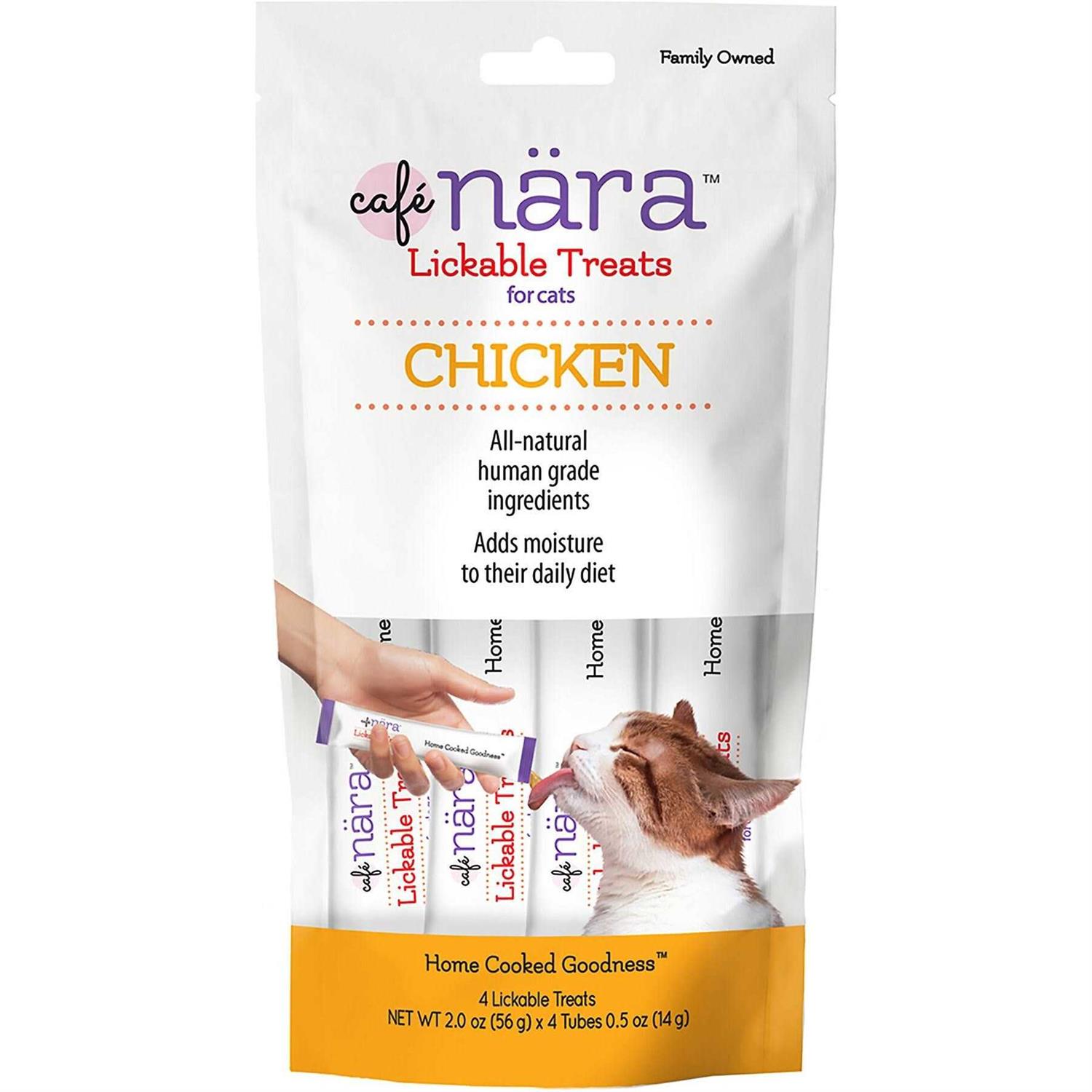 Cafe Nara Chicken Flavored Lickable Treats - Healthber