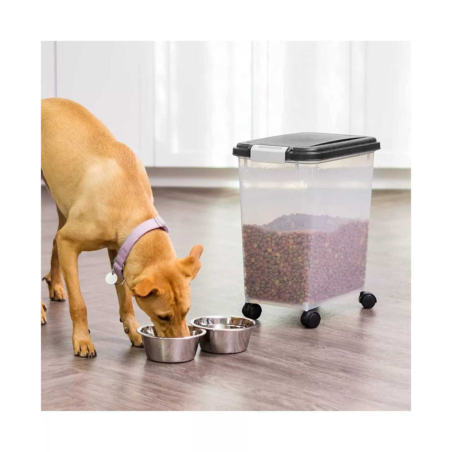 IRIS USA 33qt25lbs Airtight Pet Food Storage Container - Healthber