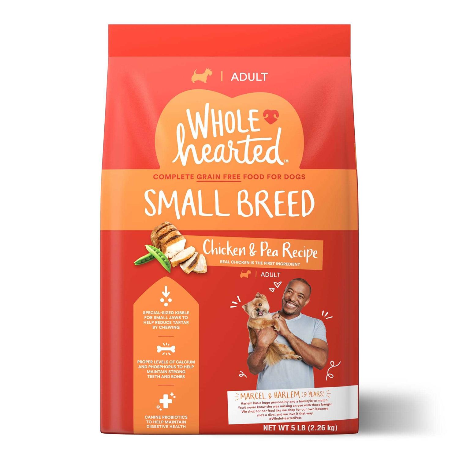 WholeHearted Grain Free Breed Chicken & Pea Recipe Dry Dog Food - Healthber