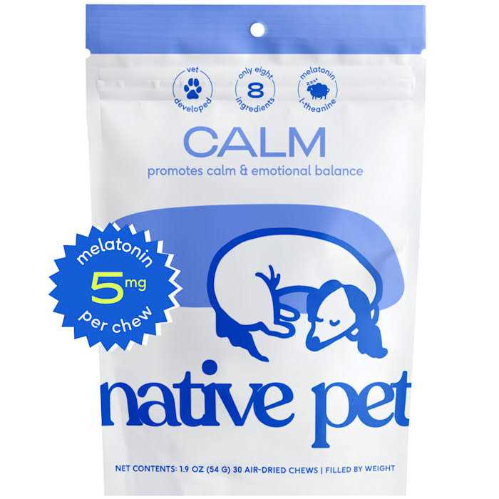 Native Pet Calming Chews for Dogs - Healthber