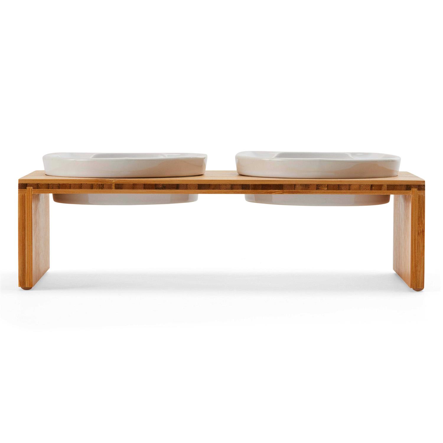EveryYay Cat Head Double Diner Cat Bowl - Healthber