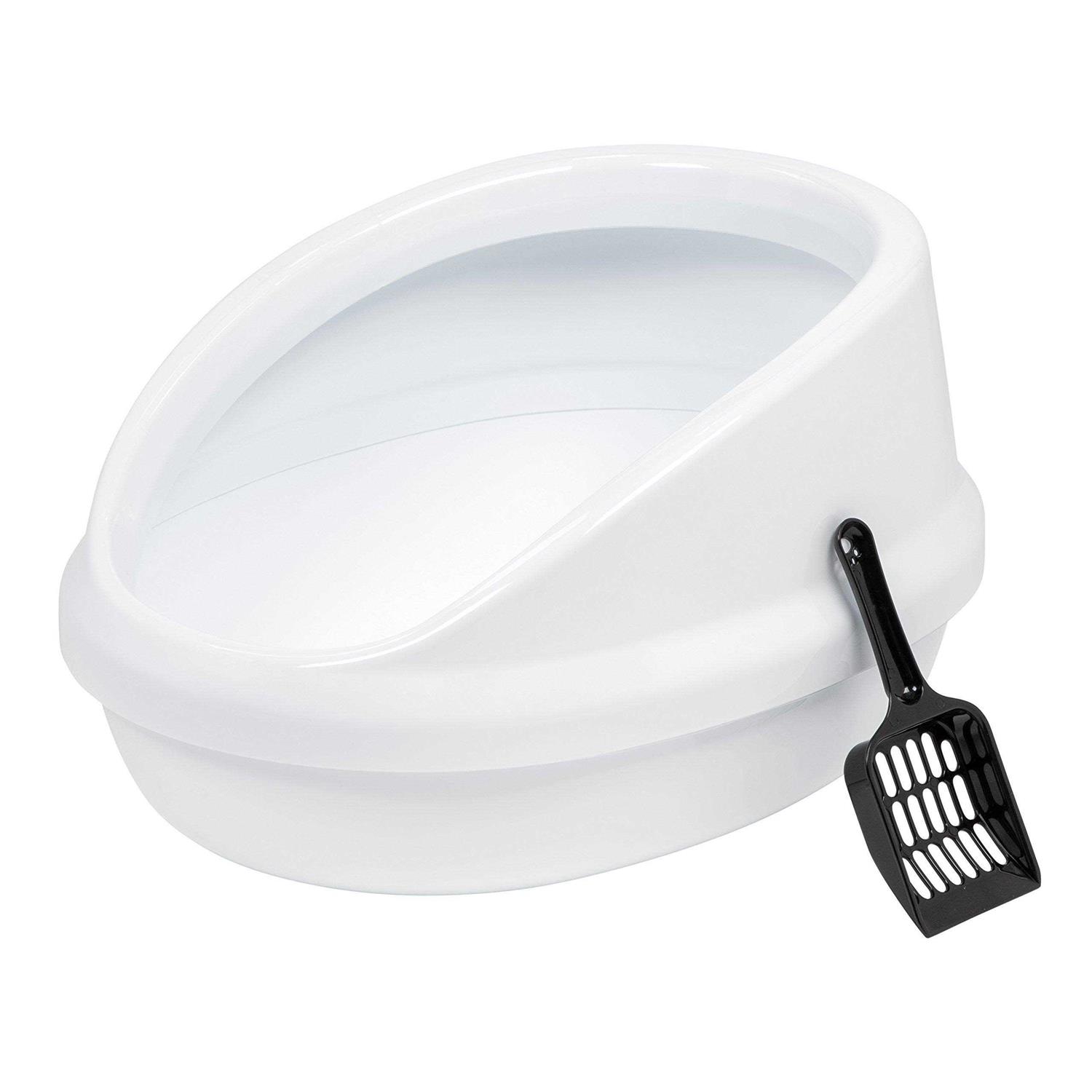IRIS Large Shielded Litter Pan - Healthber