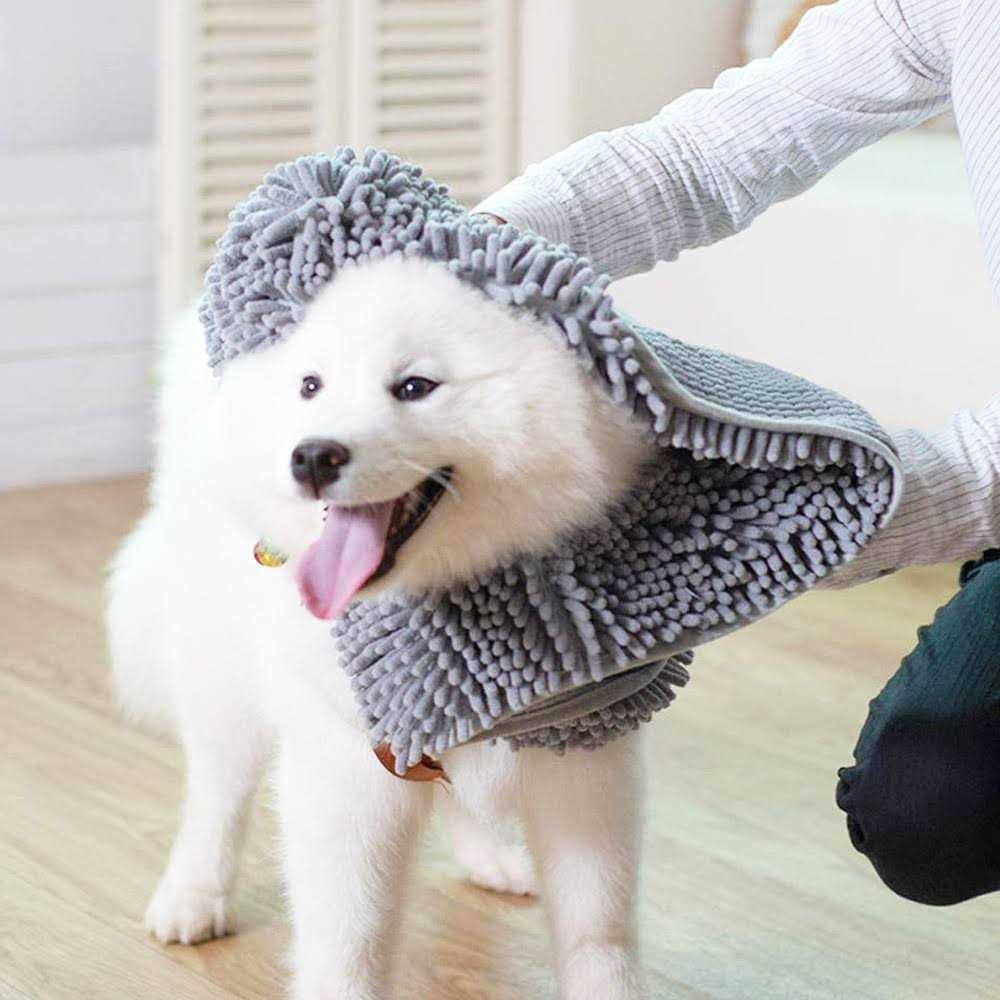 Muddy Mat Doggy Dryer Highly Absorbent Microfiber Washable Dog Shammy Quick Drying Towel Absorber - Healthber